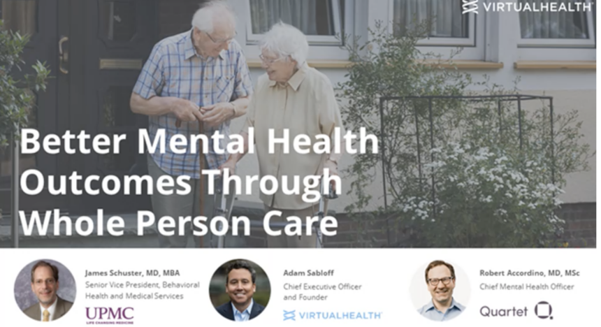 Webinar: Better Mental Health Outcomes Through Whole-Person Care