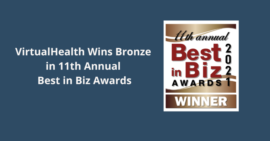 VirtualHealth Wins Bronze in 11th Annual Best in Biz Awards
