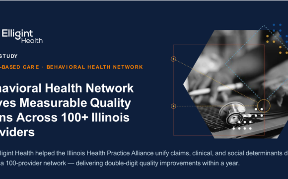 Behavioral Health Network Drives Measurable Quality Gains Across 100+ Illinois Providers