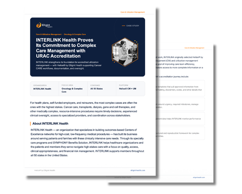 INTERLINK and Helios by Elligint Health Case Study Image